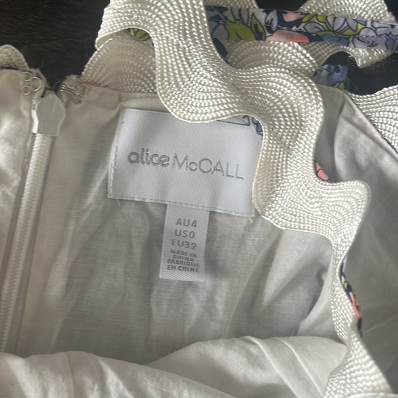 Alice McCall floral dress, size 0 - Picture 3 of 3